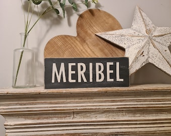 Personalized Ski Resort Sign: Custom Wooden Travel Decor