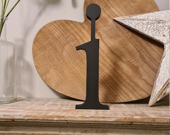 Wooden painted letter - i - Times Font - various finishes, standing - price per letter, lowercase