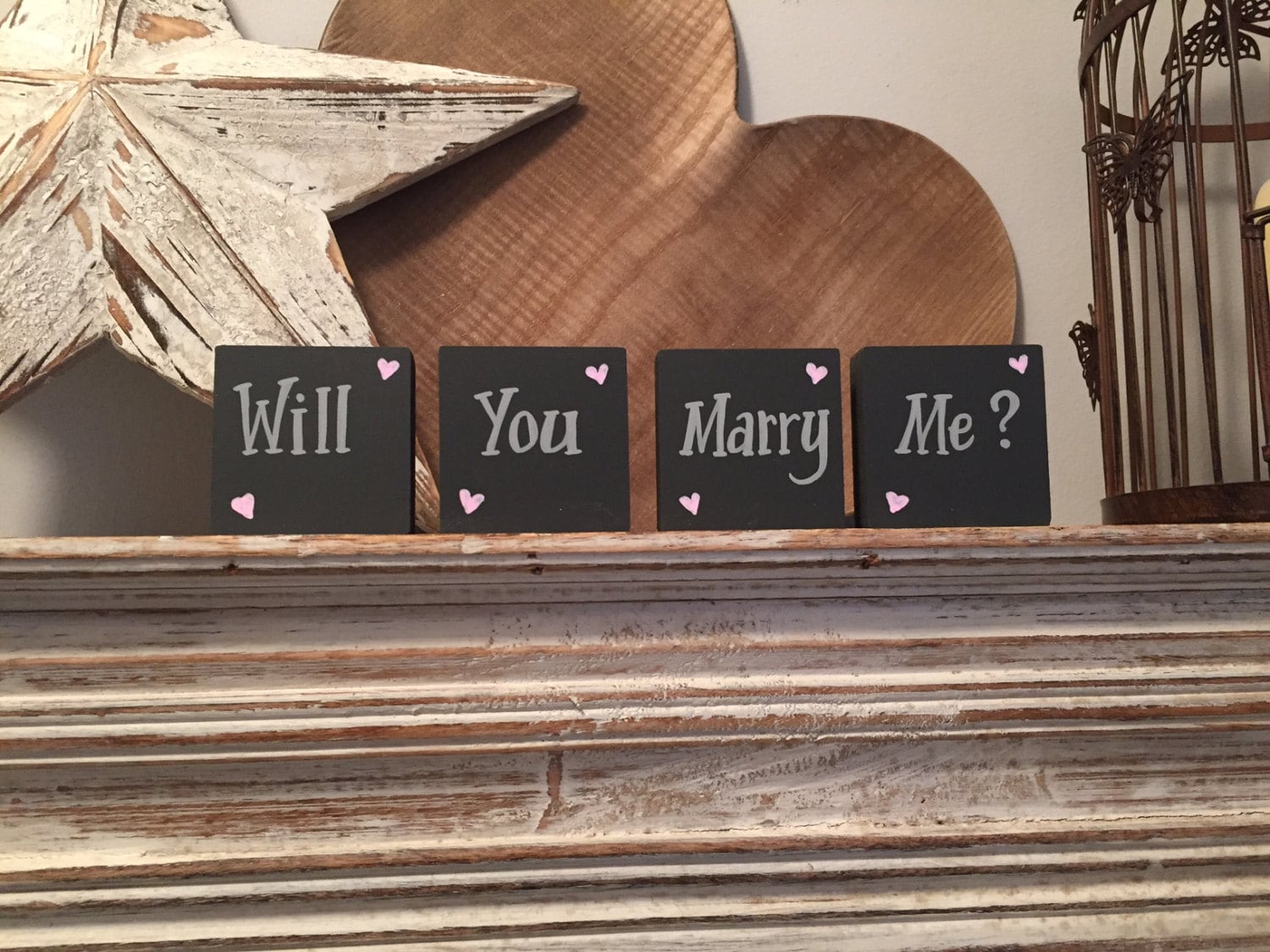 Wooden Proposal Signs Will You Marry Me Set Of Etsy Wooden Proposal Signs Will You Marry Me Set Of Etsy