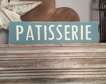 Wooden Sign - Patisserie - 40cm