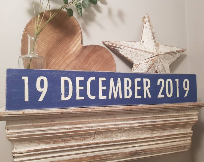 Wedding, Save the Date Sign, Engagement, Anniversary, Proposal, Photo Prop, Wooden Sign, Rustic, Vintage, Shabby Chic, choice of colours