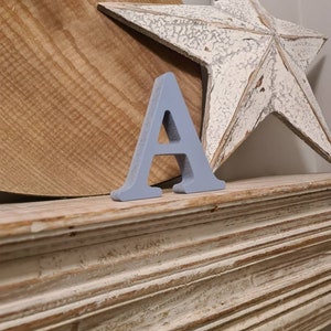 Letra de madera A – Letra de nombre personalizada – Ideas de decoración de guardería – Decoración de habitación rústica – Estilo Cherokee A – Letrero decorativo de madera