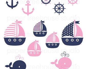 sailboat clip art etsy