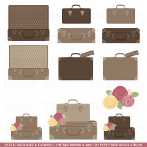Imágenes Prediseñadas de viaje. Imágenes Prediseñadas de maleta. Fiesta de buen viaje. Imágenes Prediseñadas de vacaciones. Imágenes prediseñadas de flores. Imágenes prediseñadas de viajes vintage. Descarga digital de equipaje.