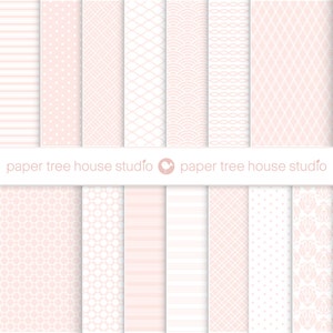Blush Pink Digitales Papier. Hellrosa Digitales Papier. Blush Hintergrund. Blush Scrapbook Papier. Hochzeitspapier. Digitaler Papier Download. Rosa PNG