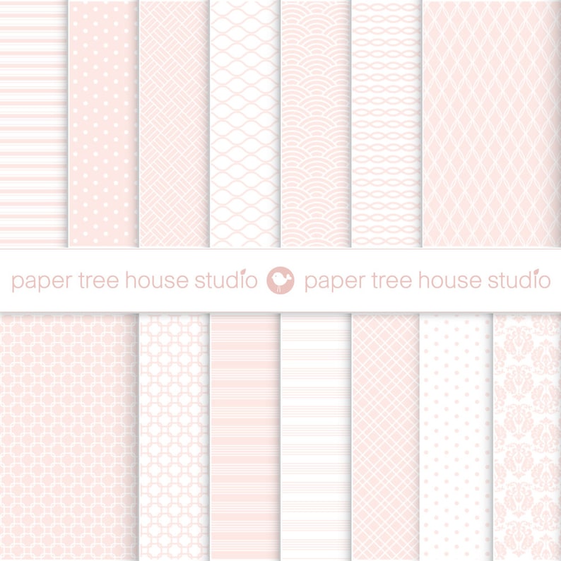 Blush Pink Digital Paper. Light Pink Digital Paper. Blush Background. Blush Scrapbook Paper. Wedding Paper. Digital Paper Download. Pink PNG image 1