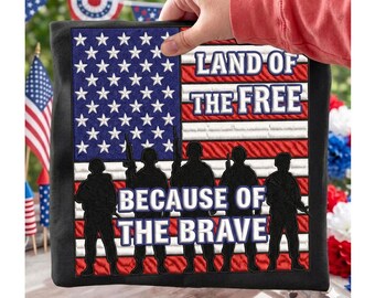 Soldier Freedom PNG, Patriotic Flag Shirt Design, Military Quote Graphic (Digital Download)