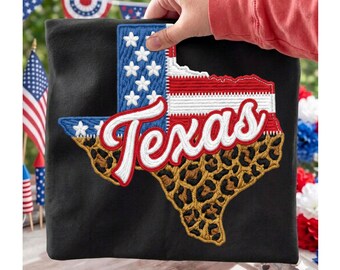 Texas Flag Leopard PNG, Western Patriotic Shirt Design (Digital Download)