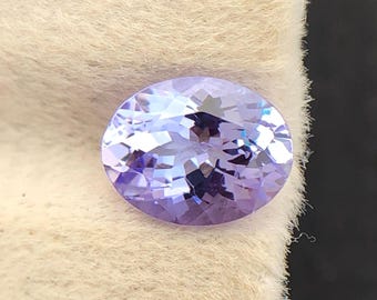 Natural Blue Tanzanite Oval Cut, 8x6 MM Loose Tanzanite Gem For Elegant Design