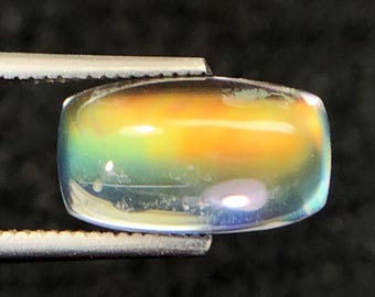 Natural Madagascar Moonstone, 11x7 MM Cushion Shape Cabochon Gemstone
