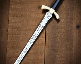 Handmade Goldryn Sword Replica – Fantasy Gamer Display Sword