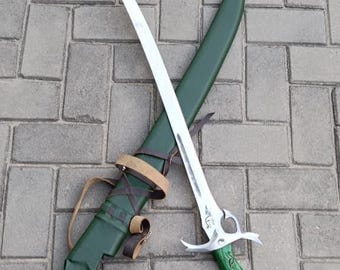 Espada de exhibición de La Rueda del Tiempo: Réplica artesanal de utilería de fantasía