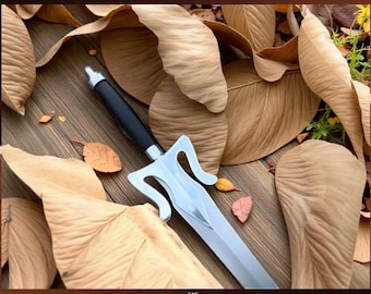 Réplica de la espada de la justicia hecha a mano, coleccionable artesanal, regalo de cumpleaños, regalo de Navidad, oferta de Black Friday