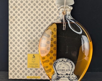 Guerlain Shalimar #83 degli anni '60, Flacone Goutte da 500 ml, con cordoncino e sigillo NBO
