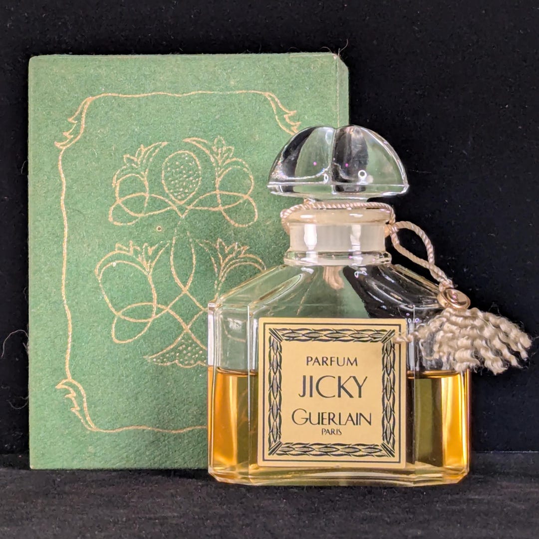 Guerlain Jicky Extrait 2 Fl Oz [60ml] Bottle, 1988 Formula, ≈1 Fl Oz ...