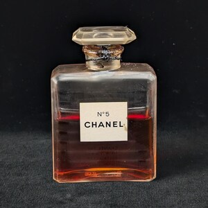 c1954 Chanel No5 Pure Parfum Extrait, flacone da 2 fl oz (taglia 5) "Era Marilyn Monroe" immagine 3