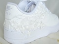 Custom Pearl Lace Bridal Sneakers – Handmade Personalized Wedding Shoes for Bride product logo