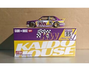 Kaido House X Mini GT – BMW E30 M3 “KW Suspensions” Edition – 1:64