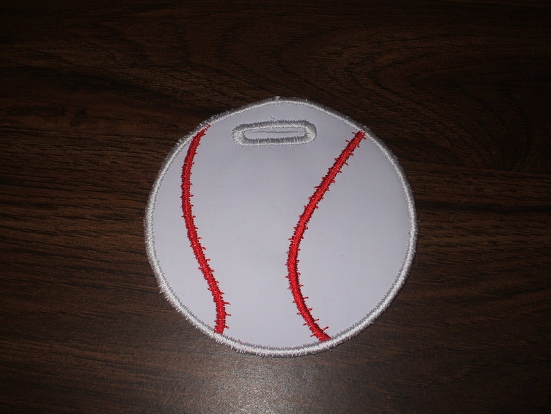 Baseball Bag Tag image 1