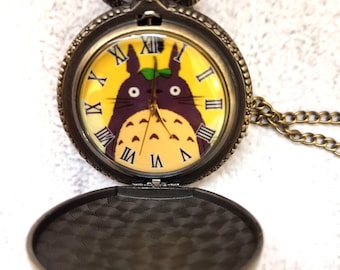 Montre à gousset Totoro – style vintage - Edition Elfeek