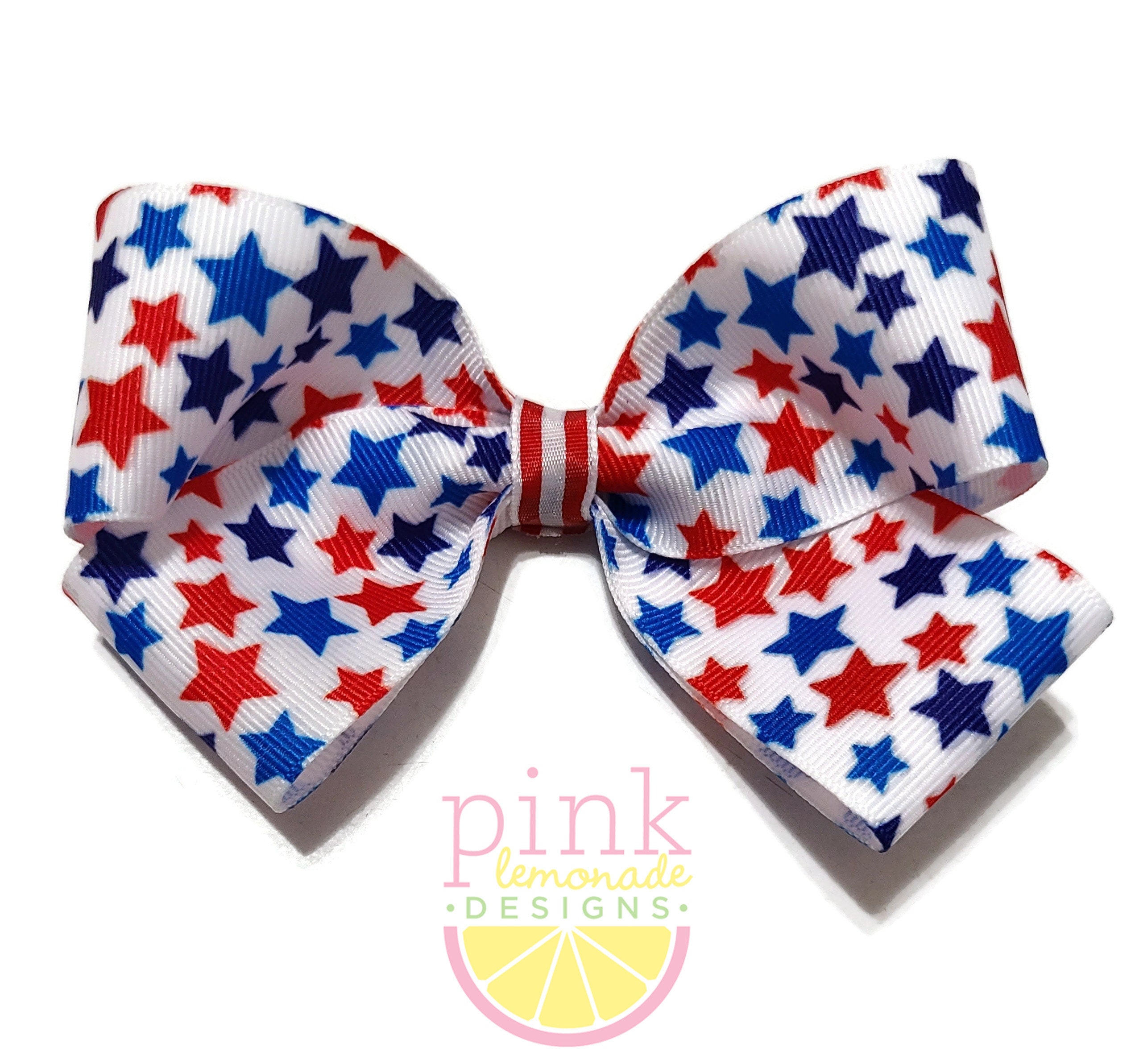 Red White and Blue Stars Print 4th of July USA Flag  display picture 3