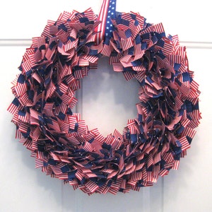 For the Littlest Republican A GOP Hair Bow USA Flag Ribbon image 6