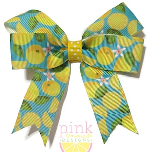 Lemon Girls Hair Bow Lemonade Citrus California Lemons Hair Clip Little Girl