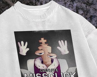 The Amazing Digital Circus Kinger MissClick Tshirt, All Colors Comfort Dark Style Cartoon Shirt