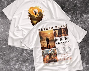 Comfort Colors Uncharted Nathan Drake Adventure T-Shirt