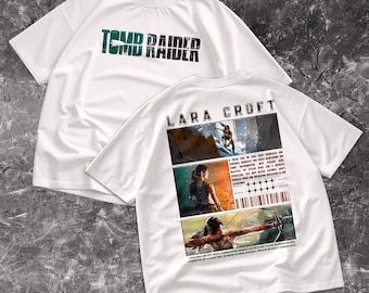 Comfort Colors Tomb Raider T-Shirt | Lara Croft Graphic Tee, Video Game Inspired