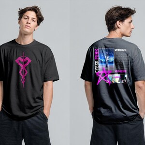 Dark Colors Cyberpunk Edgerunners Lucy T-Shirt image 3