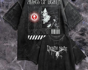 Dark Colors Death Note T-Shirt | Anime Graphic Tee