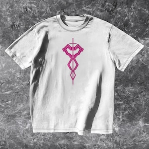 Comfort Colors Cyberpunk Edgerunners Lucy T-Shirt | Heart Sword Shirt image 2