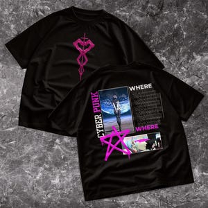 Dark Colors Cyberpunk Edgerunners Lucy T-Shirt image 1