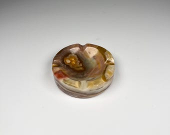 Steinaschenbecher, Schmuckschale aus Marmor, Dekoration aus Marmor/Stein