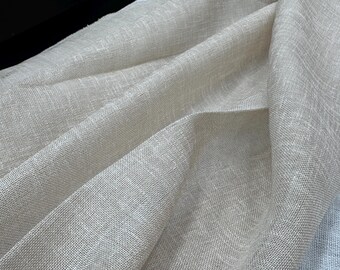 Tkanina na zasłony w kolorze karmelowego brązu – z ołowiem – podwójna szerokość, 300 cm – sprzedawana na metry