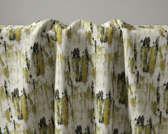 Gruba aksamitna tkanina żakardowa – tkanina obiciowa, tkanina na zasłony – akant, 6 kolorów