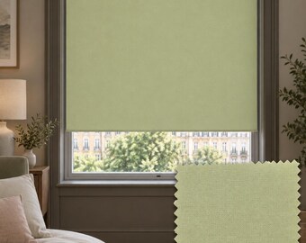 Basix Apple Blackout Roller Blind, Made to Measure