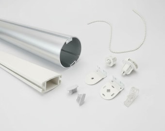 DIY Roller Blinds Heavy Duty Kit – 38mm Tube & Bottom Bar (60cm–350cm)