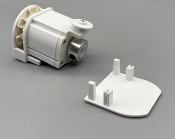 Mechanizm rolet rzymskich Sidewinder firmy Jones® – przełożenie 1:1 – z zaślepką