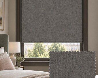 Parchment Driftwood Roller Blind, Made to Measure