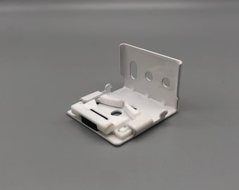 5x Angle Tension Brackets for Roman Blinds – Tensioned Wall & Ceiling Mount (Pack of 5)