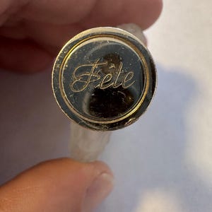 Vintage Molyneux Fete pure Parfum Extrait Bottle in Case - Paris