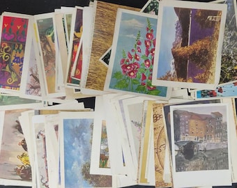 Paquete de 12 tarjetas de felicitación vintage de Rosh Hashaná