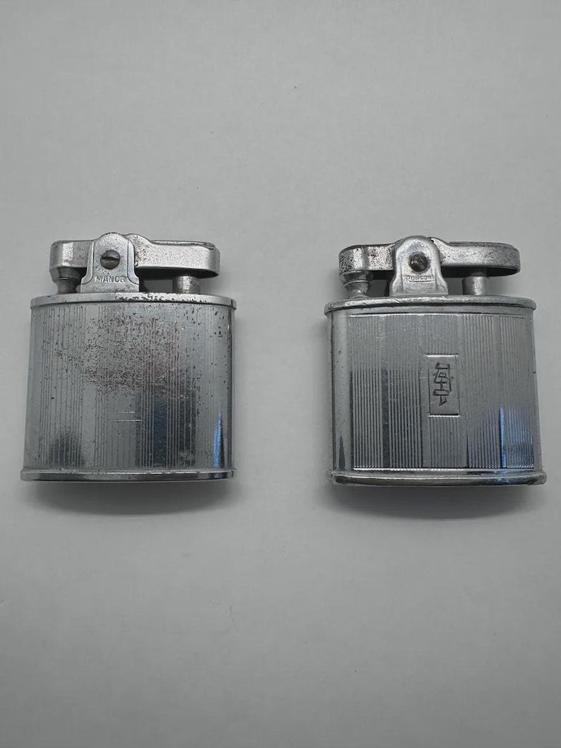 Vintage Ronson and Manorlite Lighters