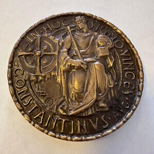 "The Society of Medalists" - 61st Issue Bronze Medal - By Leo Lentelli - Original Box