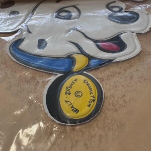 Vintage Israeli Disney 3-D-CALS Large Stickers by Dimenweld 71 - Set of 4 Sealed Packs