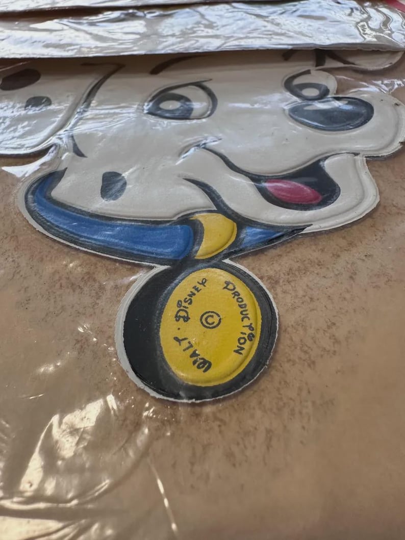 Vintage Israeli Disney 3-D-CALS Large Stickers by Dimenweld 71 - Set of 4 Sealed Packs