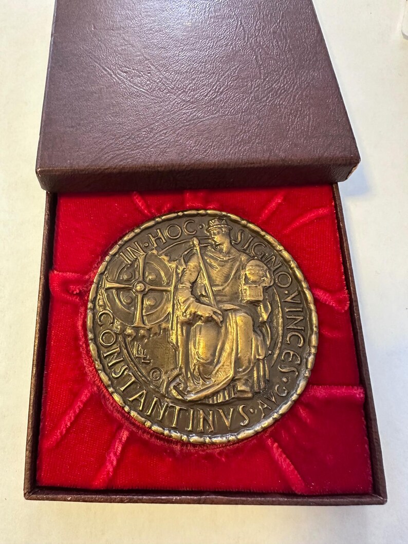 "The Society of Medalists" - 61st Issue Bronze Medal - By Leo Lentelli - Original Box