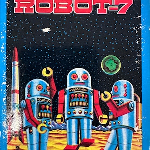 Robot-7 Mekanisk Leksak bild 1
